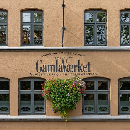 ホテル Gamlavaerket Gjaestgiveri Og Tracteringssted 4*